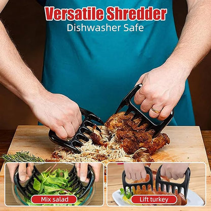 Meat Injector Syringe Marinade Injector for BBQ Grill, Premium Portable Turkey Injector kit for Smoker,Marinades Injector for Meats With 1oz Large Capacity 1 Brush Easy to Use & Clean Red