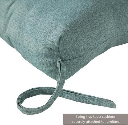 Greendale Home Fashions Seafoam 44'' x 22'' Outdoor High Back Chair Cushion