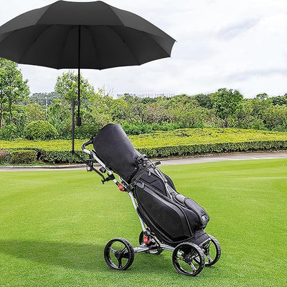 XLINGZA UPF 50+ Beach Umbrella with Adjustable Universal Clamp