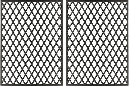 Utheer Cast Iron Grill Grate for Pit Boss 820 850 Series Grill, Pit Boss 820 Series Wood Pellet Grills, Fit Pro Series II 850 Wood Pellet Grill, Pit Boss Grill Replacement Parts, 2 Pack