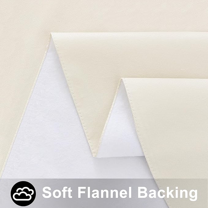 Smiry Rectangle Table Cloth 54x108 Inch, Waterproof Wipeable Vinyl Tablecloths Protector, Oil Spill Proof Plastic Table Cover for Dining, Picnic, Camping, Outdoor, Beige