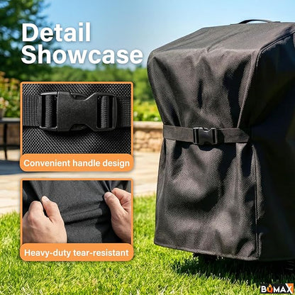 Grill Cover for Napoleon Rogue 425 Series Parts, Grill Cover for Napoleon Grill Accessories, Heavy Duty Waterproof 600D Polyester Grills Accessories, Black