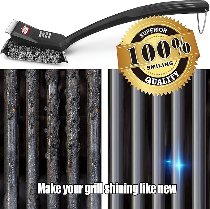 GRILLART SteamWizards Grill Brush Replacement Pad, 1 PCS