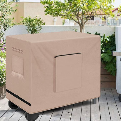 Kovshuiwe Outdoor Table Casing for 30 Inch Keter Unity XL Portable Outdoor Table, Bar Cart Cover for 30 inch Worktable, Waterproof Patio Dining Cart Cover-30"L x 24"W x 35"H Inch