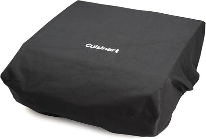 Cuisinart Gourmet Two Burner Gas Griddle Cover and Tote, Black