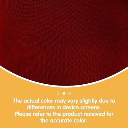BRILLMAX 10 Pack Burgundy Tablecloths 60x102 Inch for 6ft Rectangle Tables | 150 GSM Polyester Fabric, 15" Standard Drop, Water, Stain & Wrinkle Resistant Cloth Cover for Wedding Reception Banquet Party