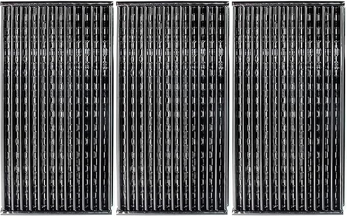 Hongso 16-7/8" X 9-1/4" Emitters Plates Grates G530-B700-W1 G458-0900-w1 for Charbroil 463436814 463436514 463434313 463274016 463274019 463280219 463280419 Tru-Infrared Performance 3 Burners Grills