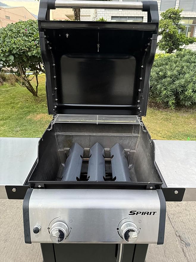 7635 Flavorizer Bars for Weber GS4 Spirit 2 Parts Replacement for Weber Spirit II/I E210 S210 E215 E220 S220 Grill Weber GS4 Grill Parts 67045 69796 3400301, Webber Parts 15.3" Bars,Porcelain-enameled