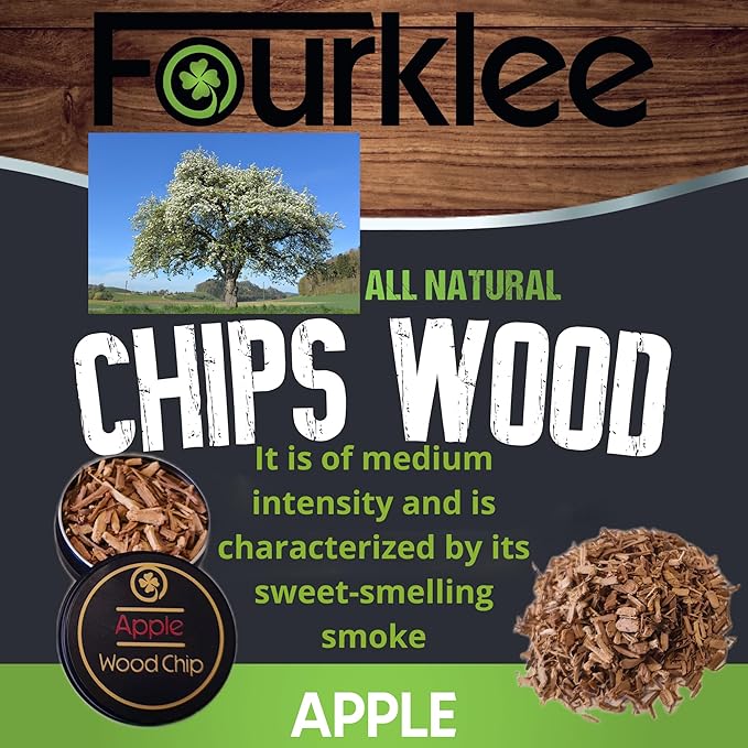 Wood Chips for Cocktail Smoker - Whiskey Smoker - 6 Pack