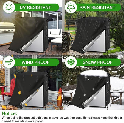 Compact Refrigerator Cover Waterproof 20x20x21in