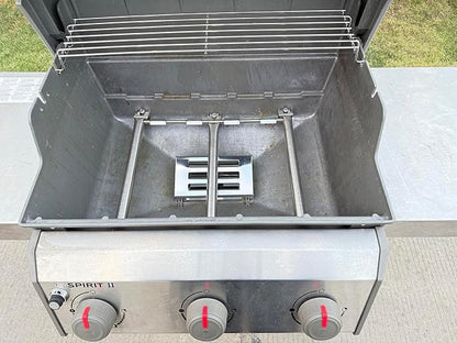 Spirit Grill Parts for Weber GS4 Spirit 2 Parts Spirit II/I 300 SER Replacement Accessories for Weber 7636 67046 69797 68843 3400302 Flavor Bar,69787 67025 Burner,7638 Grate&Crossover Tube 67278 69899