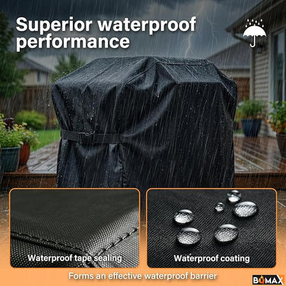 Grill Cover for Napoleon Rogue 425 Series Parts, Grill Cover for Napoleon Grill Accessories, Heavy Duty Waterproof 600D Polyester Grills Accessories, Black