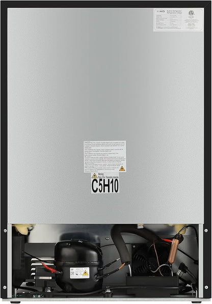 KoolMore KM-OKS-RD2 24 in. Outdoor Kitchen Double Drawer Built-in Refrigerator in Stainless-Steel, ETL Listed