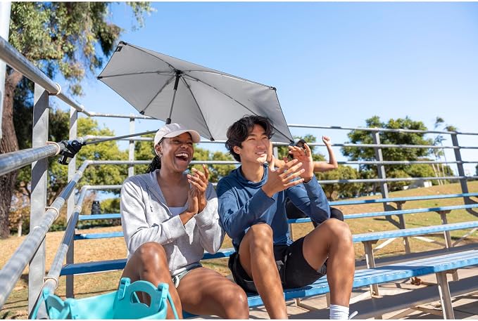 Sport-Brella Versa-Brella SPF 50+ Protection Adjustable Umbrella with Universal Clamp