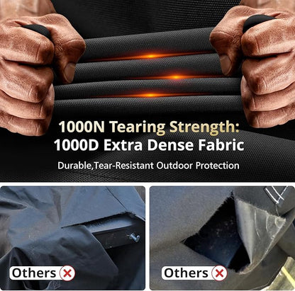 Griddle Cover for Blackstone 36 inch Griddle with Hood 5482[2026 Upgraded 1000D Heavy Duty] Flat Top Grill Cover,Waterproof Rip-Proof Grill Cover for Blackstone and More 4-Burner Griddle with Air Vent | 2026 Upgraded,Waterproof,Rip-Proof,Windproof Stra...
