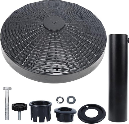 Blissun 31 lbs Heavy Duty Patio Market Umbrella Base Stand