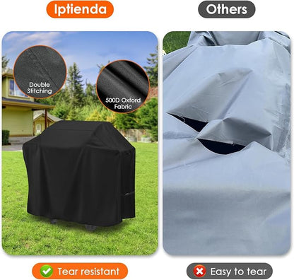 Stove Cover for ROVSUN 2 Burner Propane Gas Stove, 55inch Outdoor Gas Stoves Cover Waterproof for Bonnlo 2-Burner Propane Grill, GasBurner, PropaneBurner, Camping Stoves-55 L x 20" W x 32" H