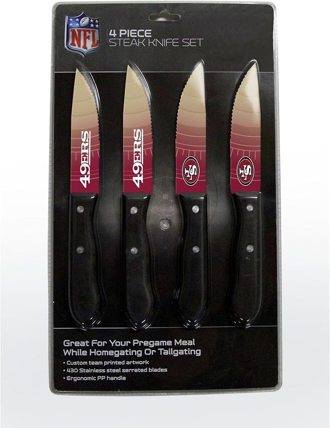 TSV NFL unisex Steak Knives