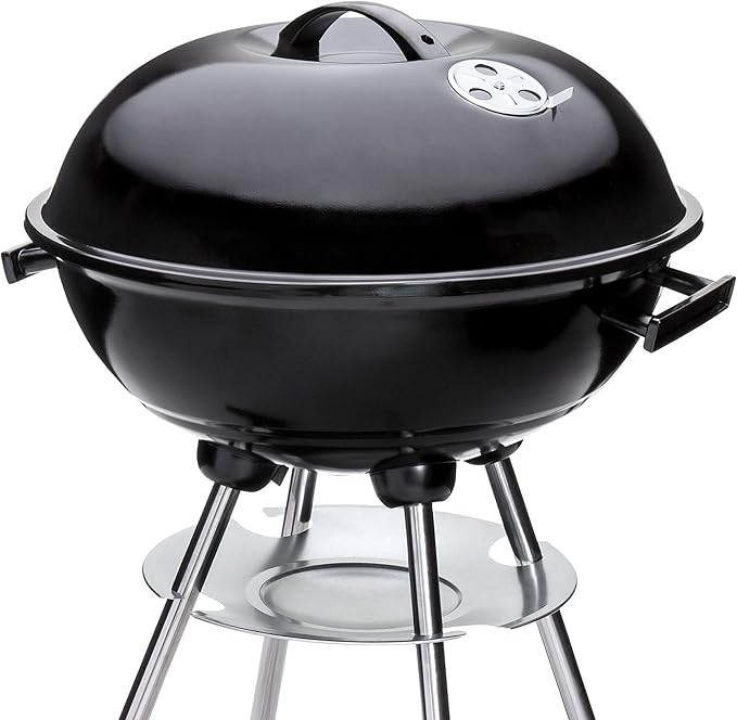 Best Choice Products 18-inch Portable Steel Charcoal Barbecue BBQ Grill w/ Heat Control for Patio, Porch, Picnic, Tailgate, Black