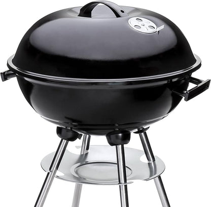 Best Choice Products 18-inch Portable Steel Charcoal Barbecue BBQ Grill w/ Heat Control for Patio, Porch, Picnic, Tailgate, Black