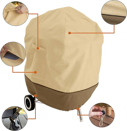 Classic Accessories Veranda Water-Resistant 26.5 Inch Kettle BBQ Grill Cover