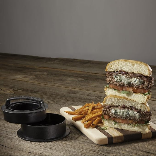 Cuisinart 3-in-1 Stuffed Burger Press, Non-Stick Burger Stuffer Hamburger Patty Maker, Patty Maker Grill Accessory for Outdoor Cooking, BBQ, Tailgates, Camping