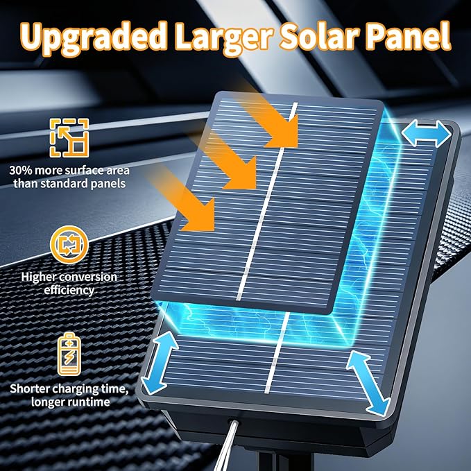 Solar Rope Lights Outdoor Waterproof 33FT 100LED with Timer, Upgraded Solar Panel with Higher Conversion Rate & Waterproof Ring, Solar String Lights 8 Lighting Modes for Patio Garden Yard Decorations