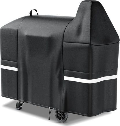 Grisun Grill Cover for Pit Boss Austin XL, Rancher XL, 1000/1100/1150 Series - 1000C, 1000D3, 1000SC, 1000SC2, 1000SQ,1000T4, 1100 Pro, 1150 Pro, 600D Anti-Fade Waterproof Pellet Grill Cover