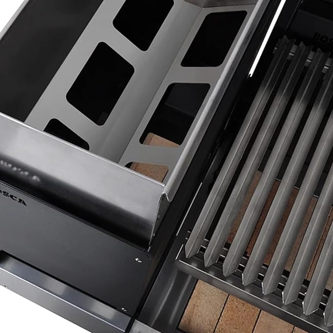 Block Arrayan 40 Inch Modular Freestanding Charcoal Grill | Barbecue Grill Perfect To Adapt To Spaces | Elegant Design, A+ Stainless Steel Front, Refractory Brick Base