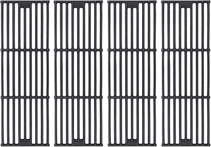 GGC 19 3/4" Grill Grates for Chargriller 3001, 5050, 3008, 3030, 3725, 4000, 5252, King Griller 3008, 5252, 4 PCS Cast Iron Grill Grates Replacement for Char griller Grills