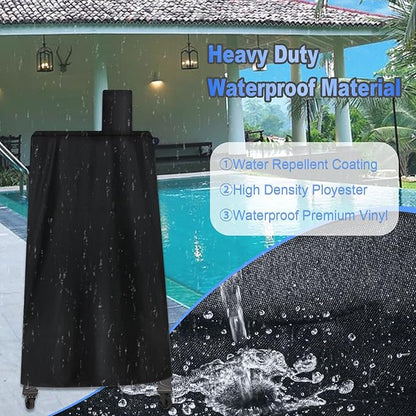 Vertical Smoker Cover for Pit Boss 4/5/7 Series Smokers, PBV4PS1, PBV5PW1, PBV4PS2, PBV5P1, Pro Series 4/5/7 Vertical Pellet Smokers,Outdoor Waterproof BBQ Grill Cover for Pitboss 73550