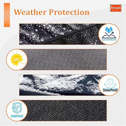 Grill Cover for Z Grills 450 Series,550B/550B2/550B4/550C Pellet Smoker,49 Inch Z Grills Pellet Grill Cover Accessories