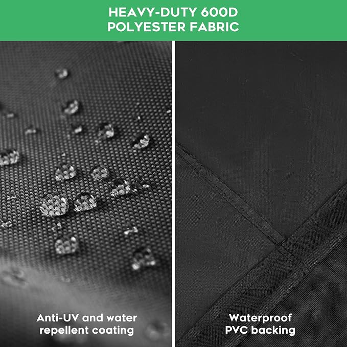 Grill Cover fit for Weber Slate 30" Rust-Resistant Griddle, Heavy-Duty 600D Waterproof Cover for 3400119 Weber Slate 30 inch Flat Top Griddle Grill Cover