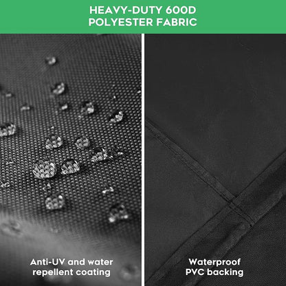 Grill Cover fit for Weber Slate 30" Rust-Resistant Griddle, Heavy-Duty 600D Waterproof Cover for 3400119 Weber Slate 30 inch Flat Top Griddle Grill Cover