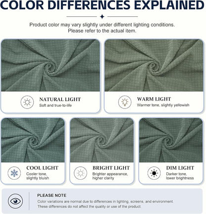 8Pcs Patio Cushion Covers, Outdoor Stretch Cushion Covers, Washable | Stretch Fit, Replacement, Washable and Reusable Furniture Protectors, Fits most patio furniture cushion covers, Cover Only