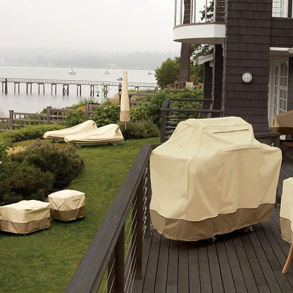 Classic Accessories Veranda Water-Resistant 33 Inch Square Smoker Grill Cover