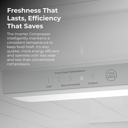 Kenmore 25 cu. ft. 33" Wide Top Mount Refrigerator - Black | Adjustable Glass Shelving, Humidity-Controlled Crispers, Gallon Door Bins, LED Lighting, ENERGY STAR Certified