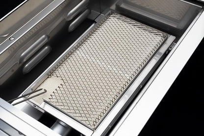 Spire Built-in 18000BTUs Searing Side Burner with Lid, Stainless Steel | Offers Drop-In Side Burner, Outdoor Propane Grill & Cooking, Convertible to Natural Gas, for BBQ Grill Island