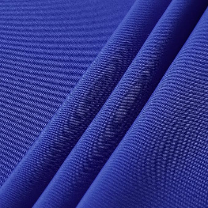sancua Rectangle Tablecloth - 70 x 120 Inch - Stain and Wrinkle Resistant Washable Polyester Table Cloth, Decorative Fabric Table Cover for Dining Tables, Buffet Parties and Camping, Royal Blue