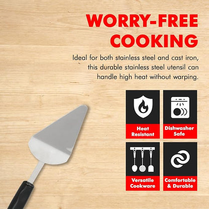 Chef Craft Select Pie/Cake Server, 11.5 inch, Stainless Steel