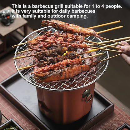 Red Clay Charcoal Stove Tea Set, Kung Fu Tea Stove, Outdoor Heating Stove, Clay Grilling Stove, Pottery Stove For Outdoor Cooking Picnic