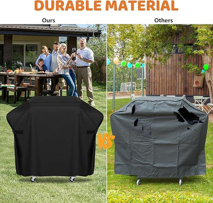 Grill Cover for Charbroil Edge Electric Grill Serie,BBQ Grill Cover for Charbroil Grill 24652144 22652143,Full-Length All Weather Electric Smoker Cover Replacement for Char-Broil BBQCover 3657248W04