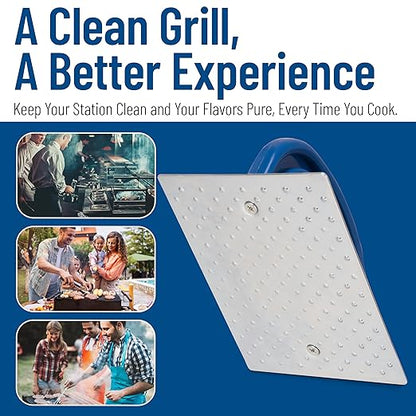SPARTA 4071200 Plastic Grill Pad Holder, 5.5 X 4 Inches, Blue