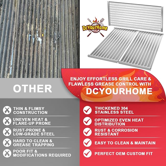 463242515 17" Emitter Plates for Charbroil TRU Infrared 3-Burner Grill G466-2400-W1 463367016 463242516 466242515 466242615 463243016 463367516 466242616 463346017 Commercial Series Replacement Parts