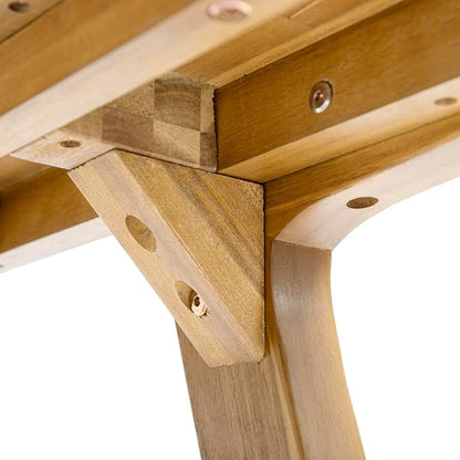 Christopher Knight Home Florian Acacia Wood Outdoor Dining Table, Teak