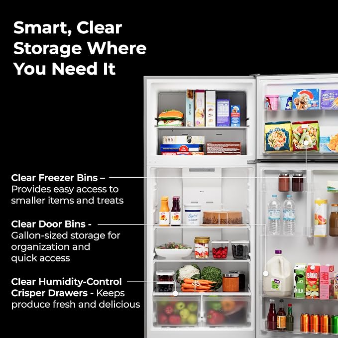 Kenmore 20.2 cu. ft. 30" Wide Top Mount Refrigerator - FPR Metallic Steel