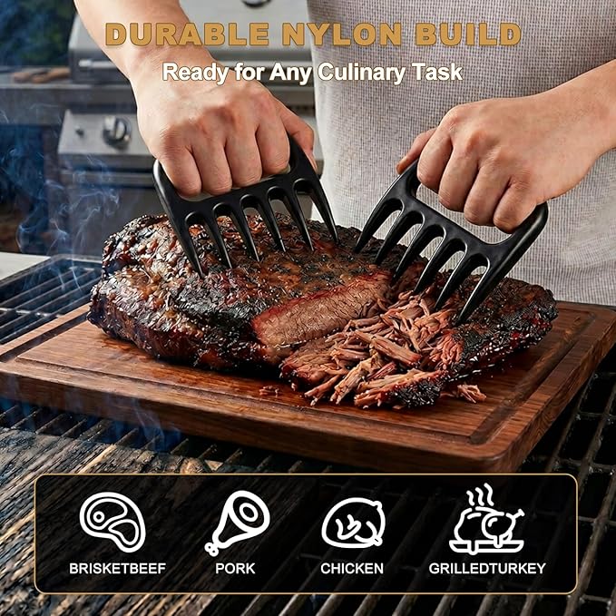Allinside BBQ Blanket for Resting Meat - Extra Large Insulated Meat Resting Bag with 2 Meat Shredder Claws, Greeting Card & Lanyard | Reusable Grilling Accessory for Brisket, Pork, Turkey