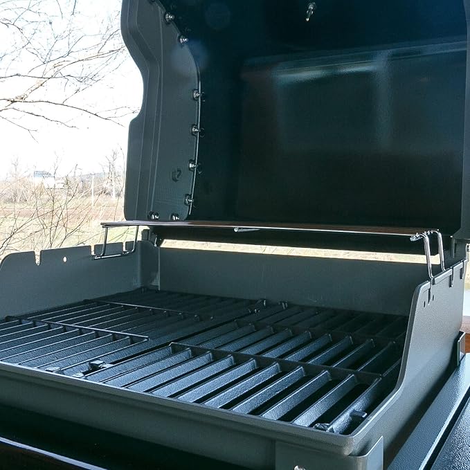 69866 Grill Warming Rack for Weber Spirit 200 Series with Up Front-Mounted Control Panels (Years 2013 and Newer) E210 S210 E220 S220 Grills, Grills Upper/Warming Rack Part for Weber 69866 7640