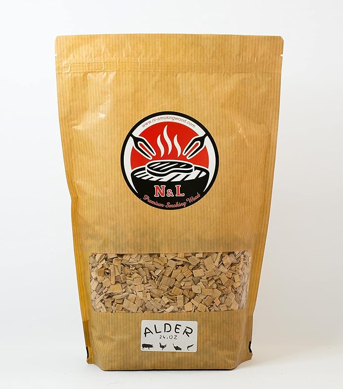BBQ Premium Smoking Wood Chips,BBQ Chips,Smoker Chips,BBQ,Grill APPLIANCES (Alder Wood Chips)