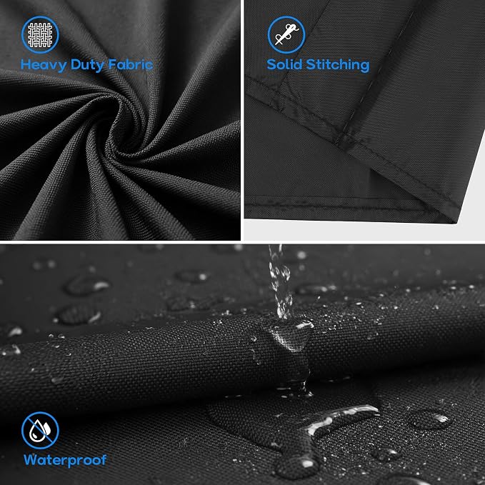 Onlyfire 40 Inch Electric Smoker Cover for Masterbuilt Propane Smoker | 30" L x 20" W x 41.3" H,Waterproof Vertical Electric Smoker Cover, Outdoor Smoker Grill Covers